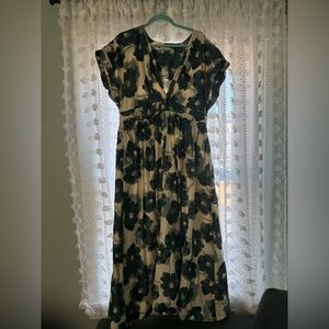 Abercrombie Twist Midi Dress